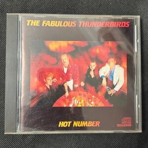 Vintage The Fabulous Thunderbirds - Hot Number - CD, released in 1987 - used